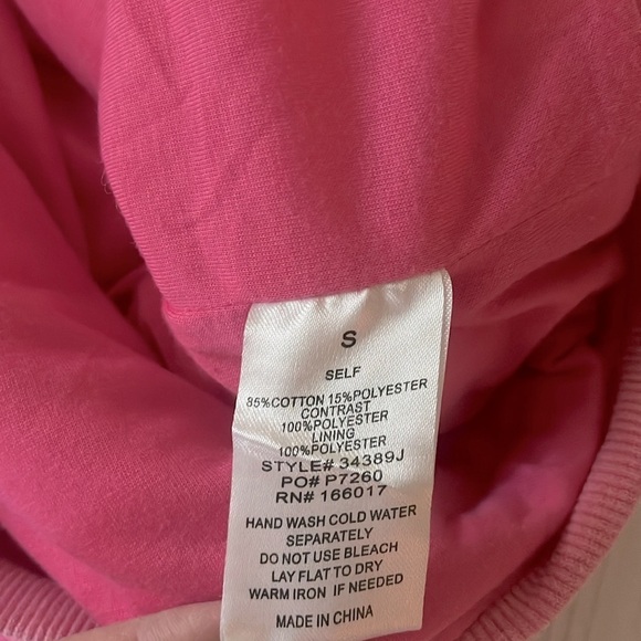 New Blue B Collection Quilted Winter Jacket Oversized Women S Full Zip Pink - Picture 13 of 13